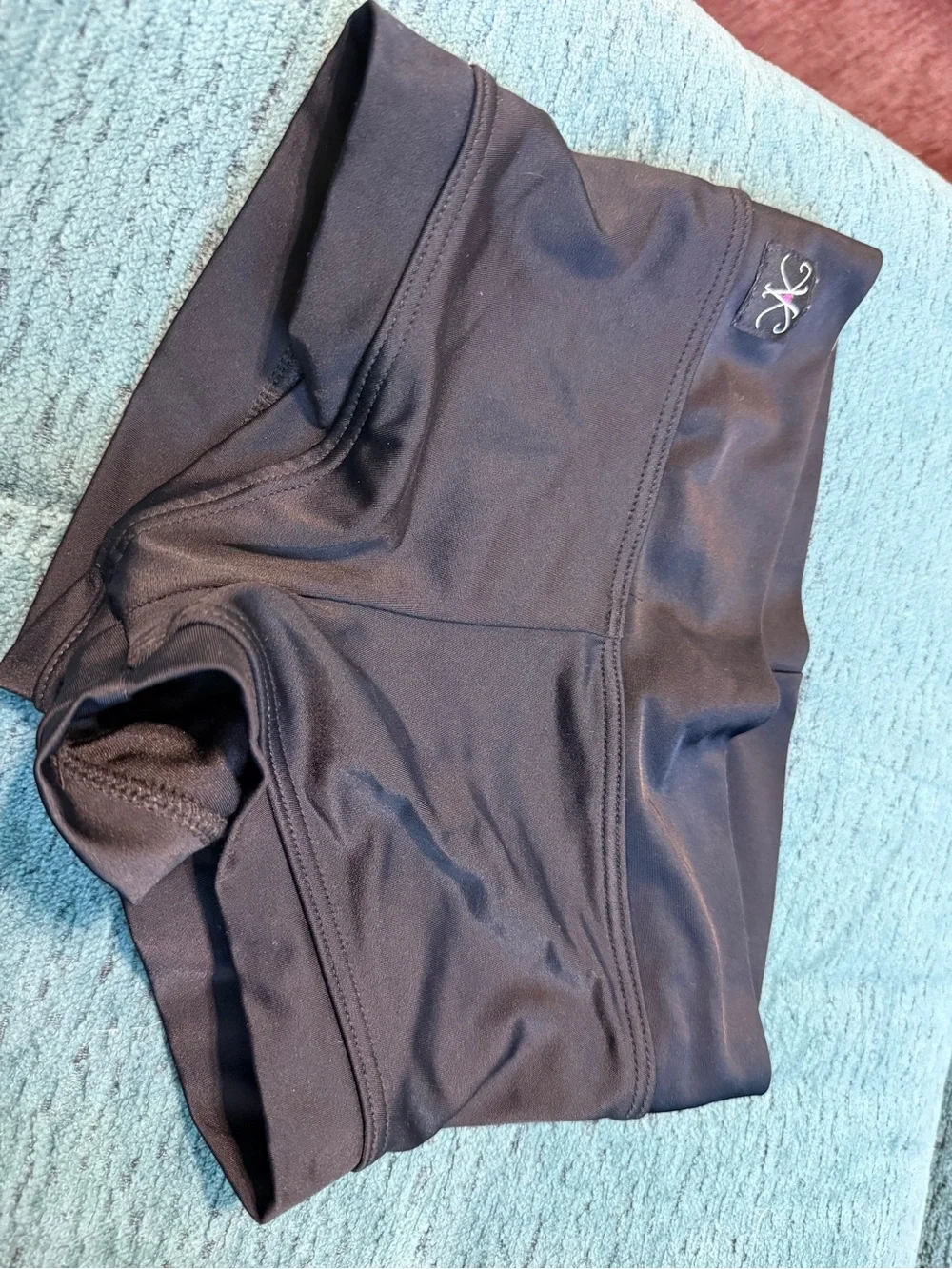 Kandi Kouture Dance Shorts for Kids - Black - CL Child Large 7/8